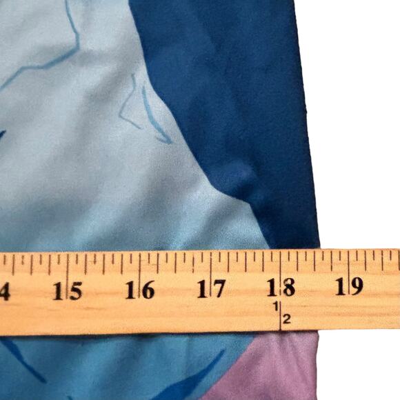 Callaway Sleeveless Golf Dress- Blue Sea Star Large Abstract Gradient 1/4 Zip - Picture 9 of 10